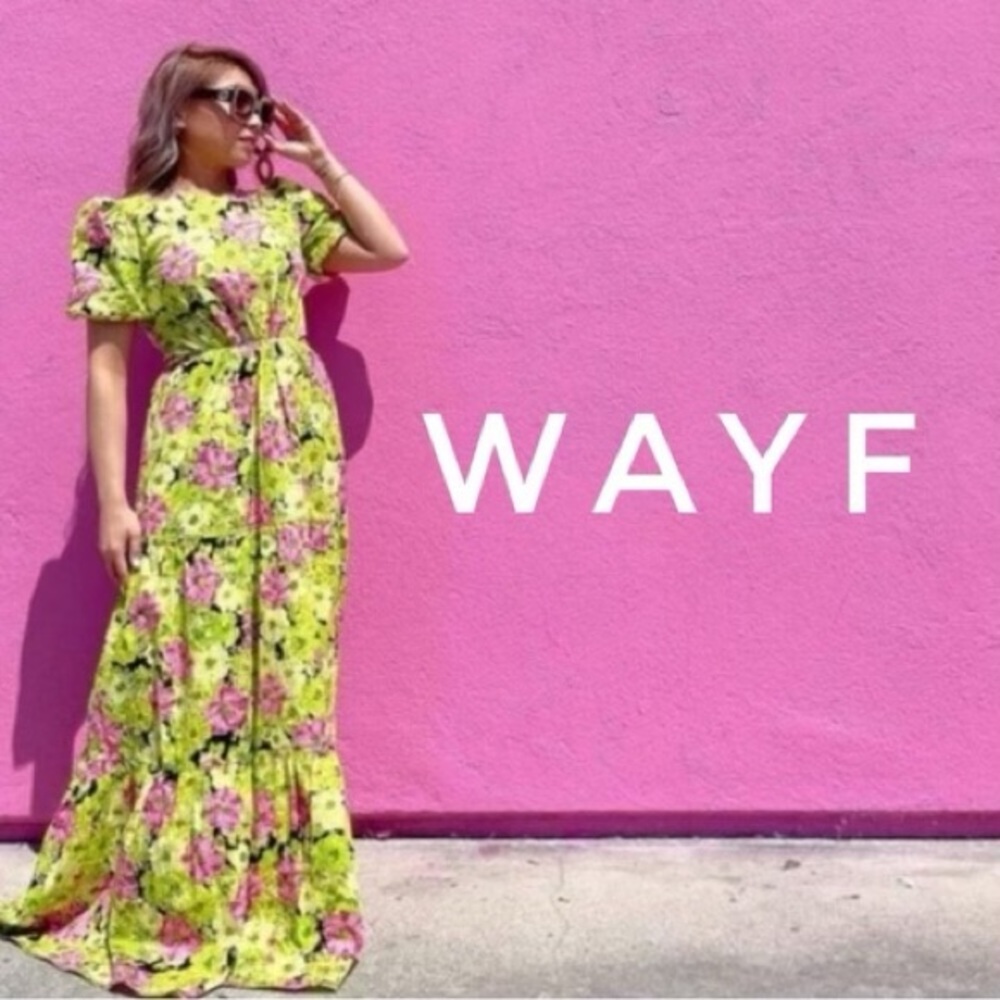Wayf Floral Cutout Dress New with tags!